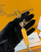 Luxury Lollipop Monogram Bag Charm Keychain