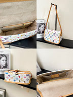 Vintage-Inspired Box Hand bag