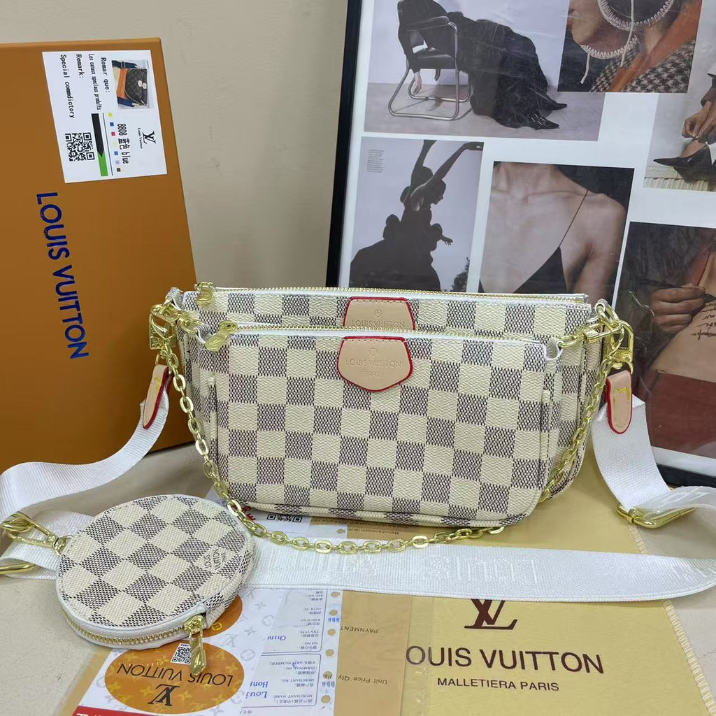 Classic Monogram Trio Messenger Bag - A Fashion Must-Have
