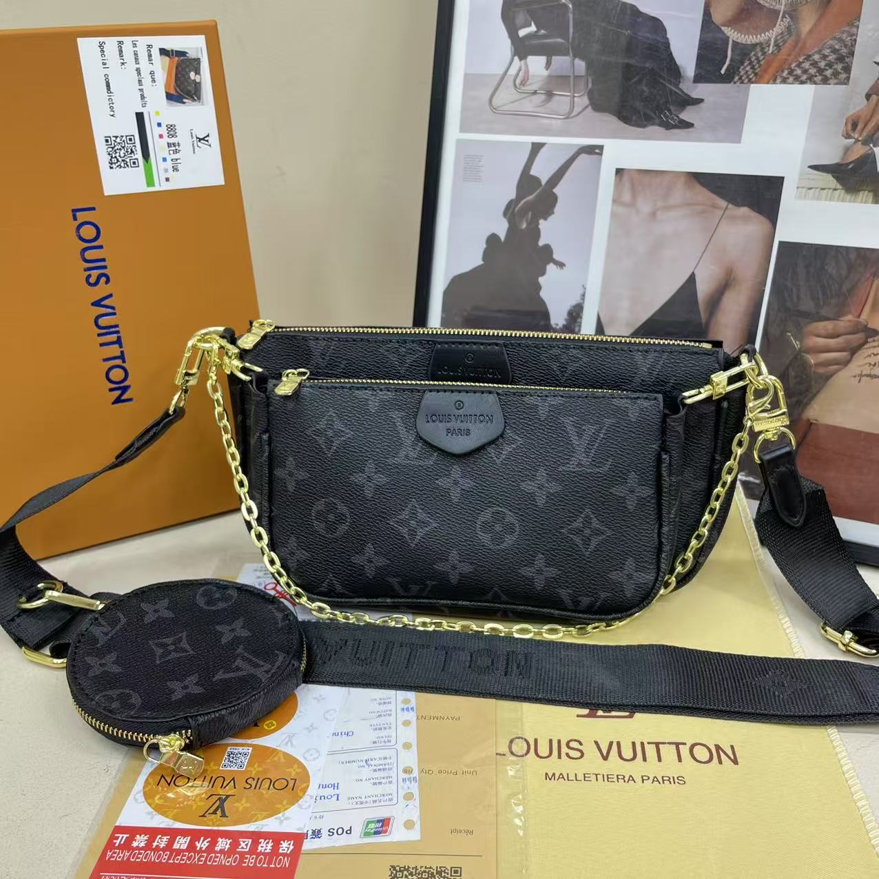 Classic Monogram Trio Messenger Bag - A Fashion Must-Have