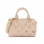Dreamy Lavender Aquarel Gradient Mini Barrel Crossbody taske