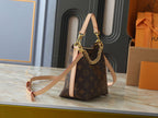 Vintage Monogram Hobo Shoulder Bag | Woven Chain Strap