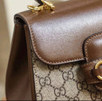 Horsebit‑detail Hand‑held Chain Bag