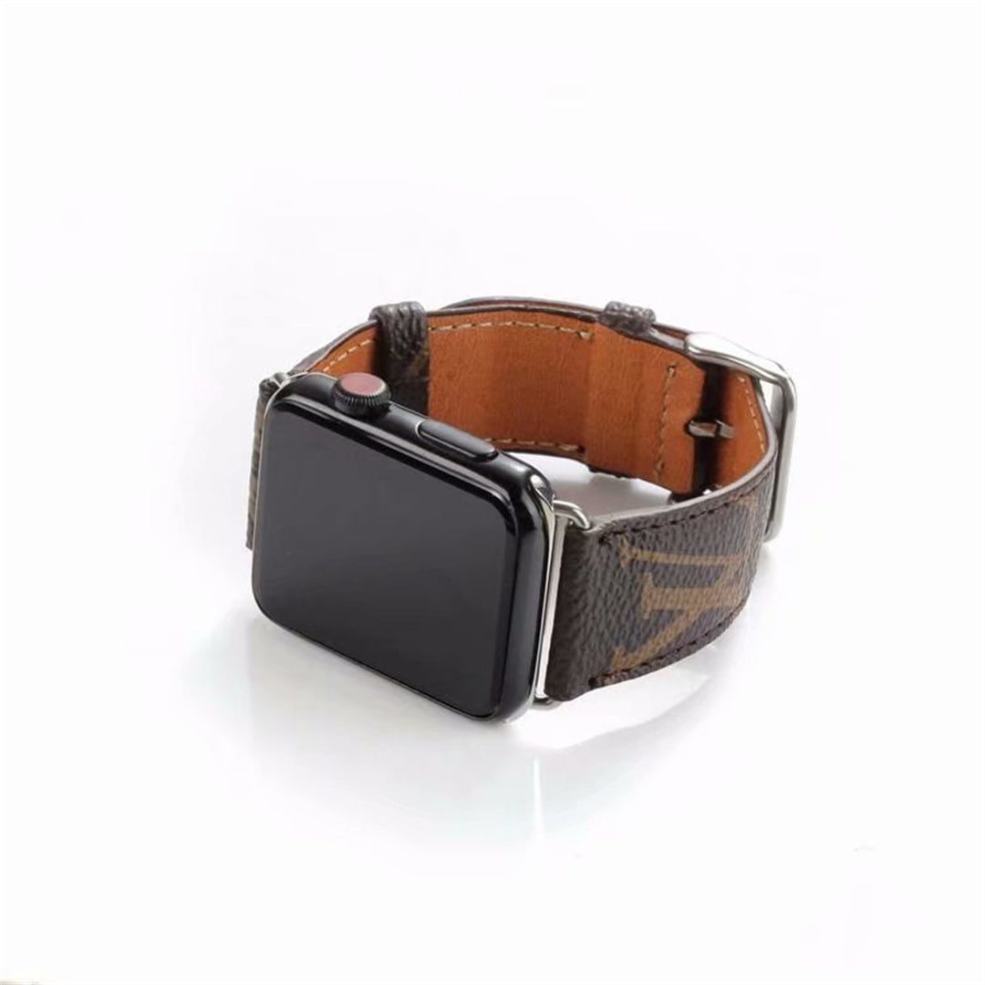 CORREA DE LUJO MARRÓN CLÁSICA PARA CORREAS DE APPLE WATCH
