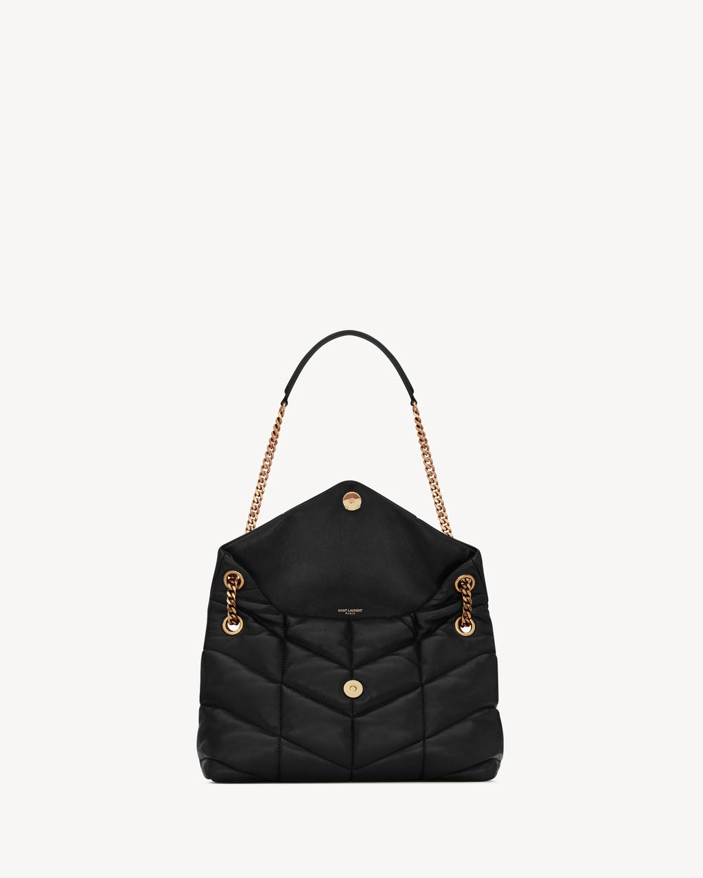 Luxe Quilted Lambskin Shoulder Bag with Chain Strap