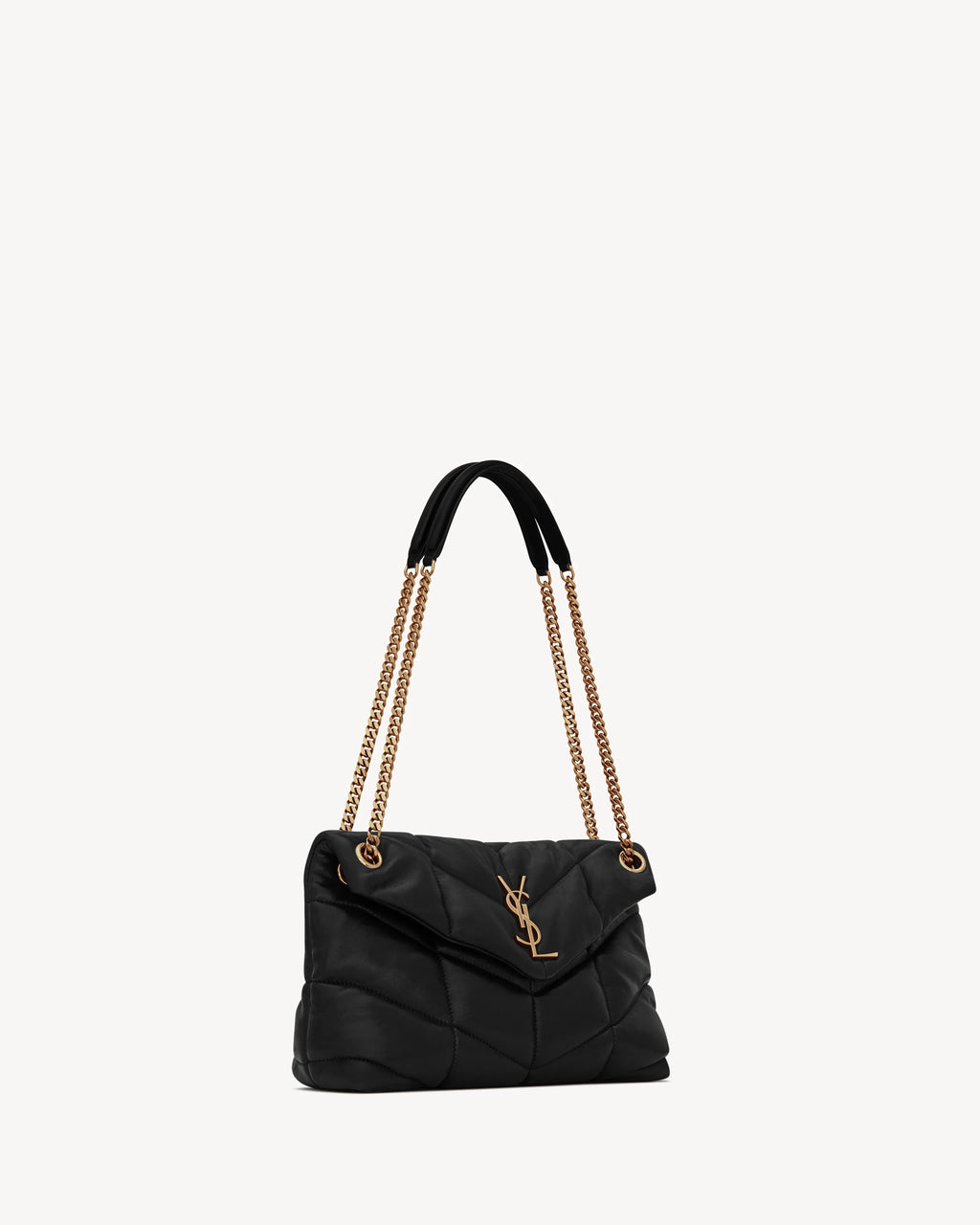 Luxe Quilted Lambskin Shoulder Bag with Chain Strap