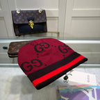 Classic GG Jacquard Wool Knit Beanie | Luxury Designer Winter Hat