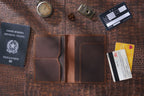 Handmade Genuine Leather Passport Holder