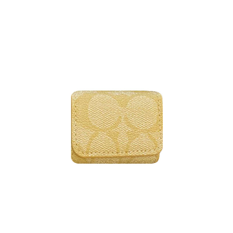 Capas AirPods clássicas de luxo Coffee-YH240425