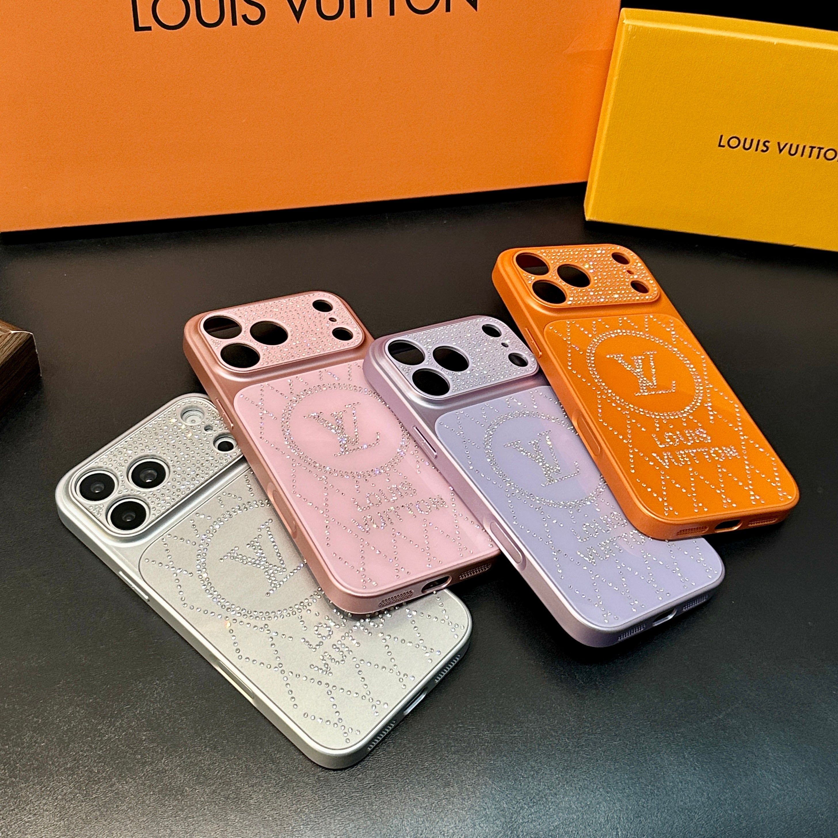 New Full Rhinestone Starburst Phone Case