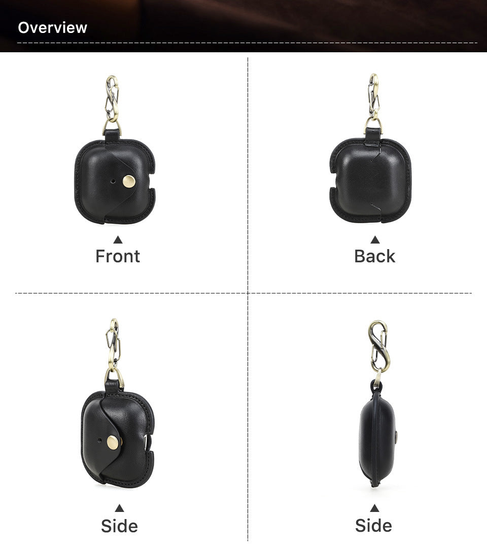 Genuine Leather AirPods 4 Case