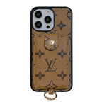 Étui pour iPhone de couleur classique de sac de carte de luxe