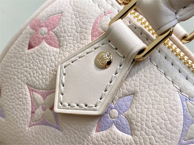 Dreamy Lavender Watercolor Gradient Mini Barrel Crossbody Bag