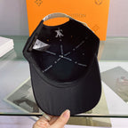 Luxury Embroidered Monogram Baseball Cap | Luxury Designer Hat