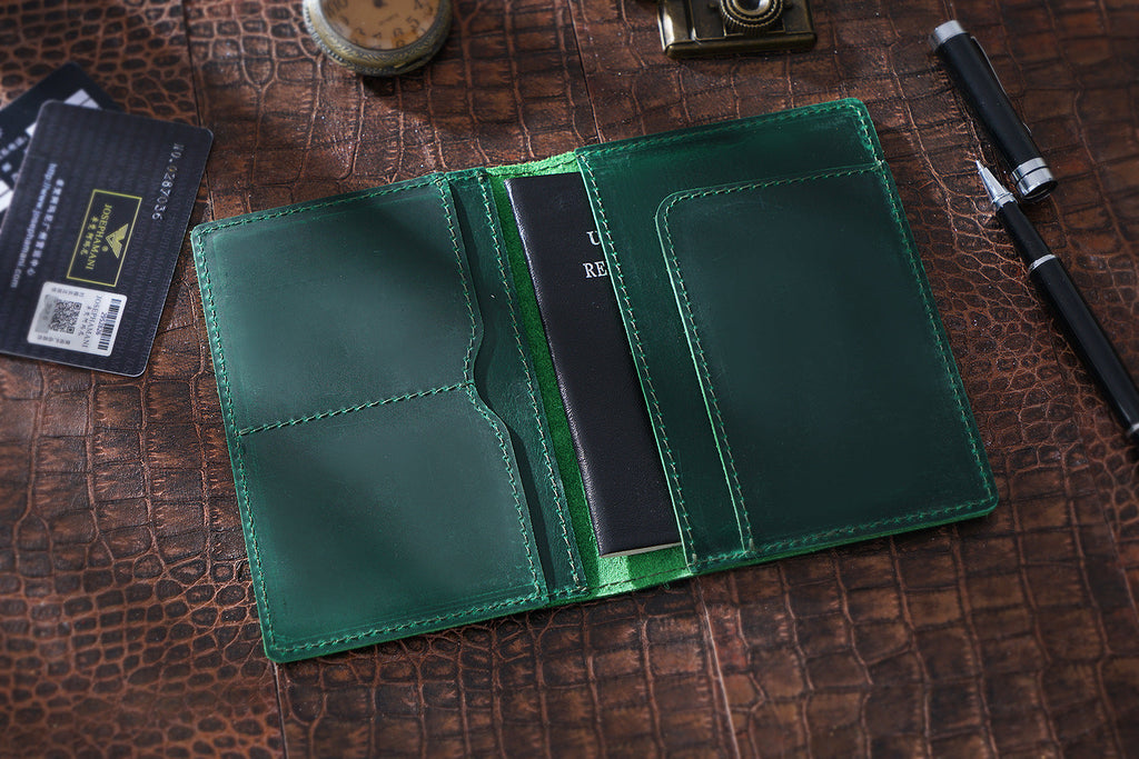 Handmade Genuine Leather Passport Holder