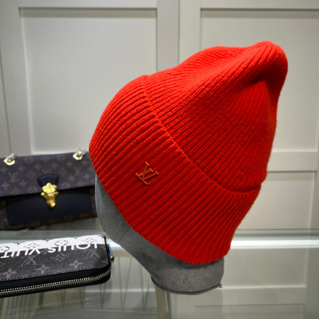 Luxury Embroidered Wool Beanie | Luxury Designer Winter Hat