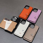 H Δερμάτινη θήκη για κάρτες για iPhone