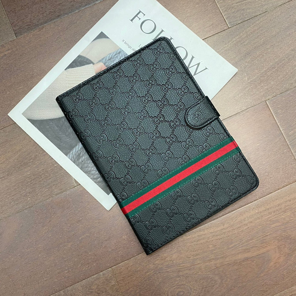スタンド機能付き 3D エンボス フリップ カバー ホルスター Apple iPad ケース