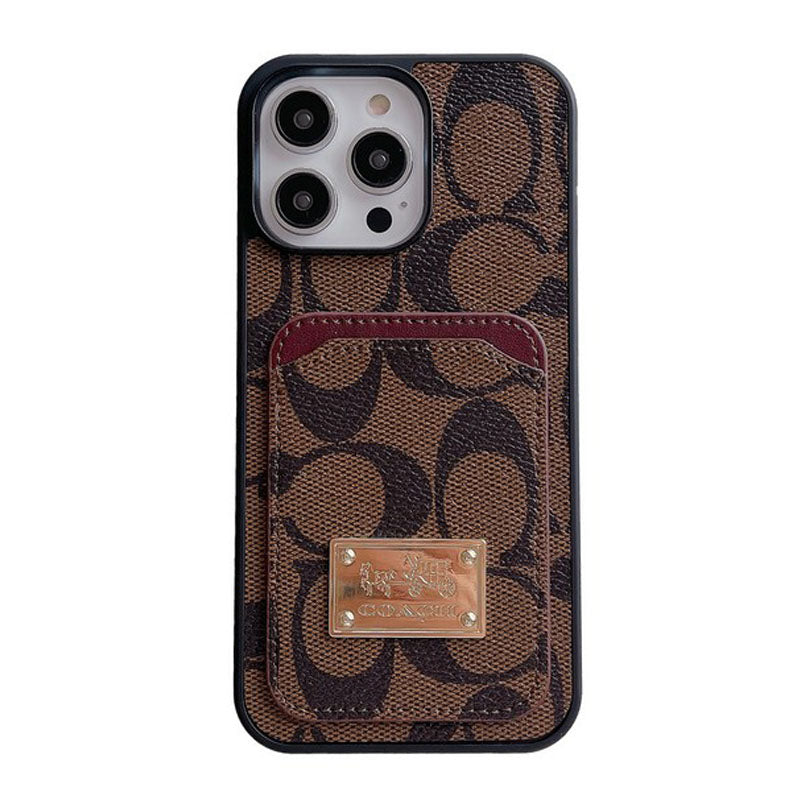 Δερμάτινη θήκη για iPhone Classic Card Bag
