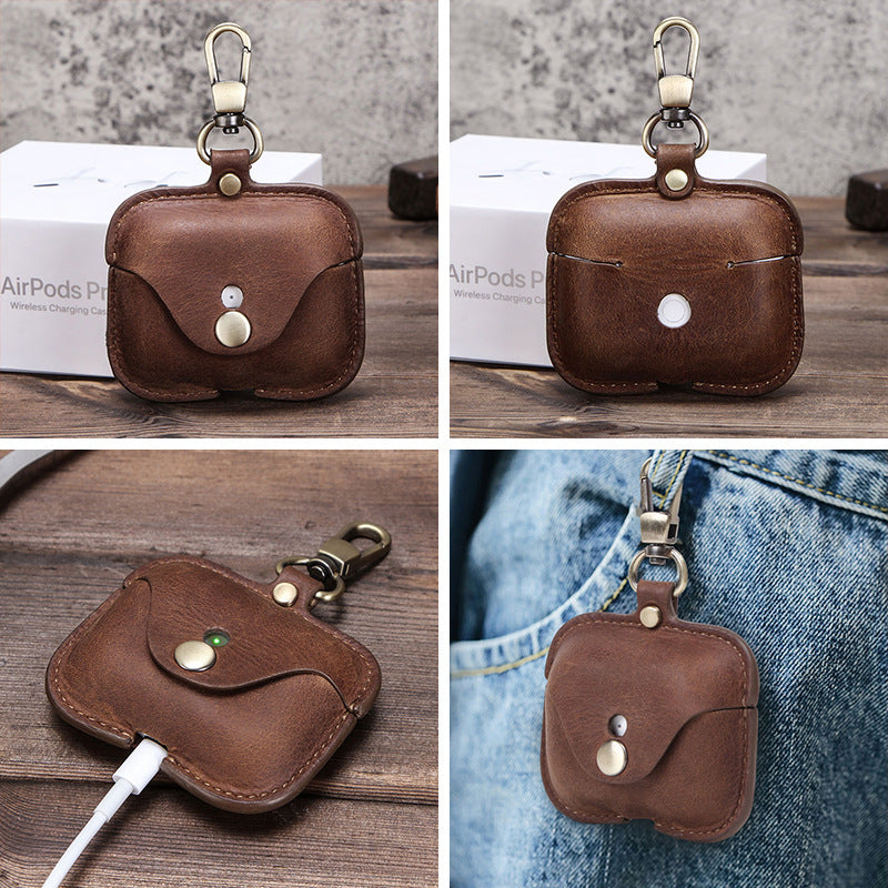 Genuine Leather AirPods Pro Case