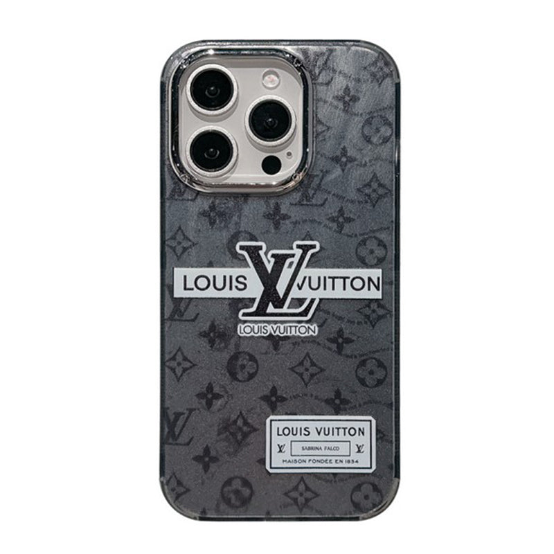 Coque iPhone noire de luxe
