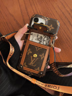 Luxury Card Holder Chain iPhone Case