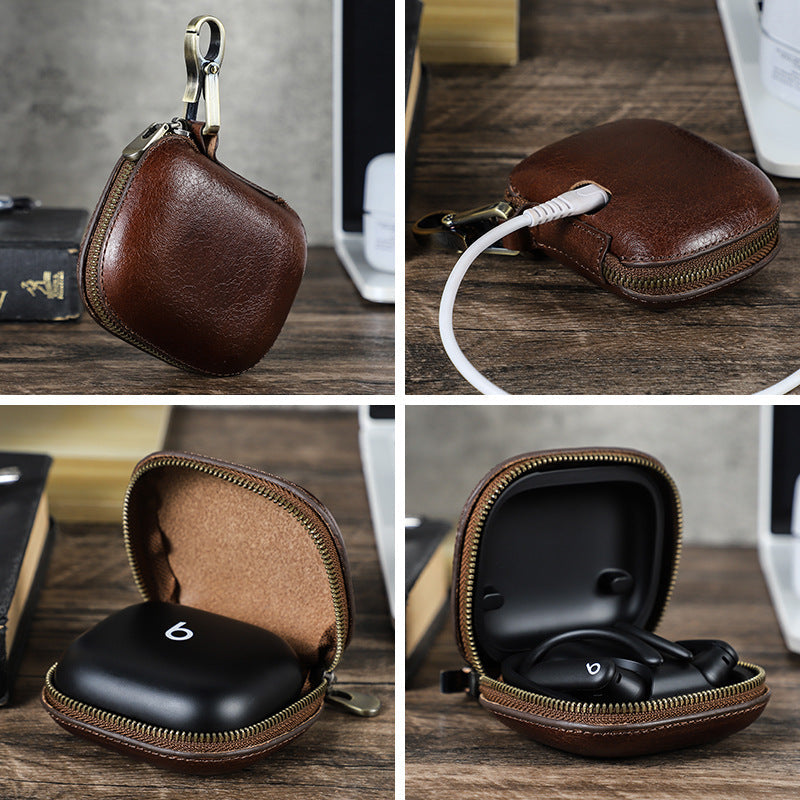 Genuine Leather Powerbeats Pro 2 Case
