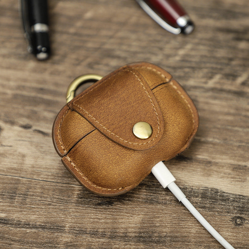Genuine Leather Case for AirPods Pro/Pro2/3