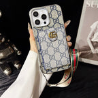 Premium iPhone-hoesje met handketting