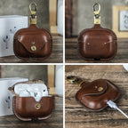 Airpods Pro 3 Leather Airpods Case with Clip