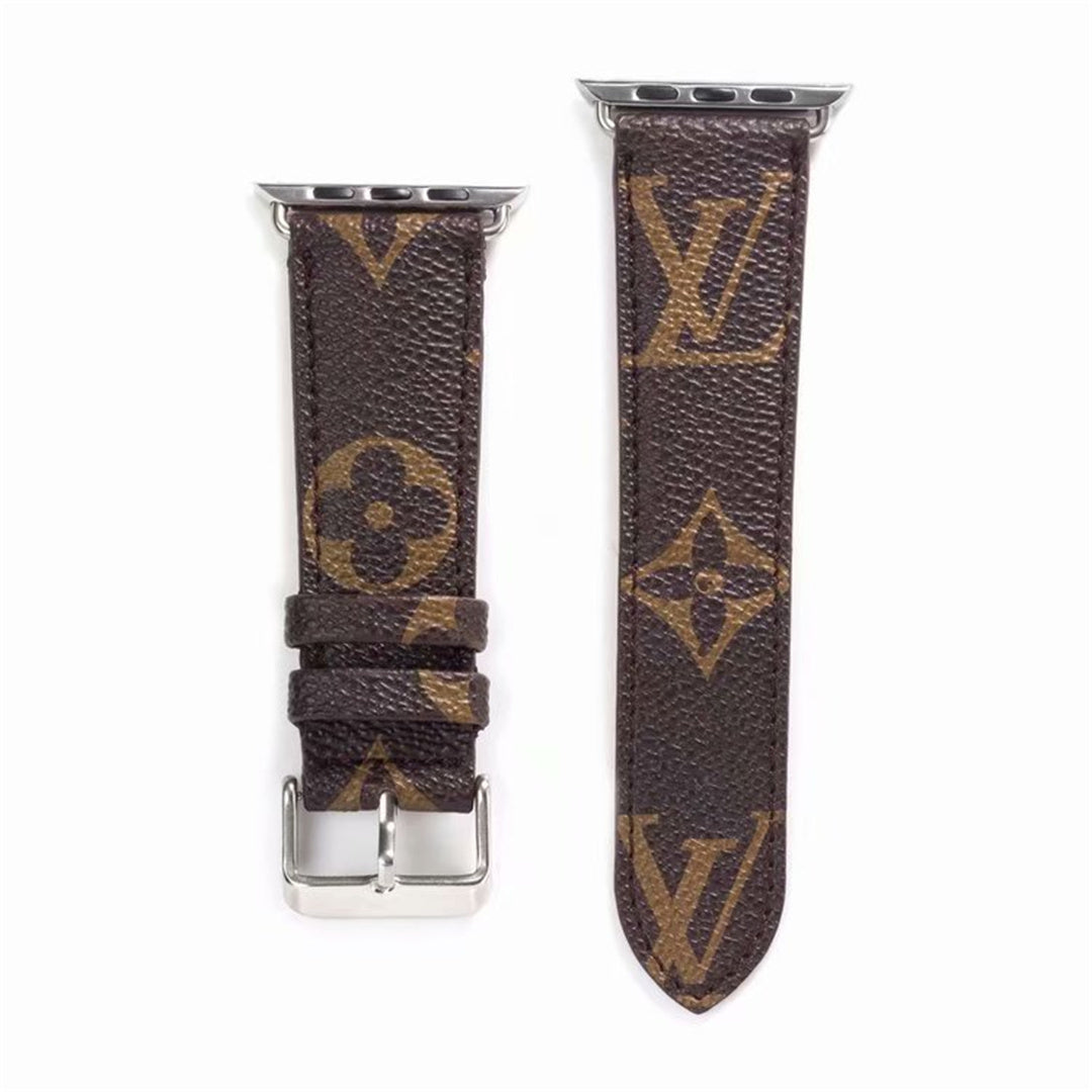 CORREA DE LUJO MARRÓN CLÁSICA PARA CORREAS DE APPLE WATCH