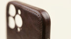 Handcrafted Vegetable-Tanned Leather iPhone Case – Vintage Patina Edition