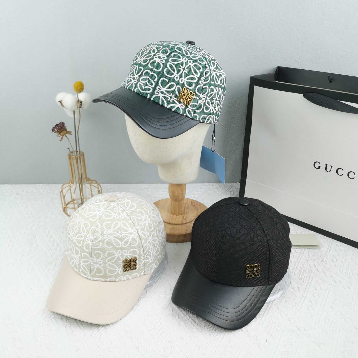 Leather Baseball Cap – Luxury Designer Cap