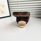 Luksusowe etui Crossbody na iPhone'a z kieszenią na kartę & Odpinany pasek
