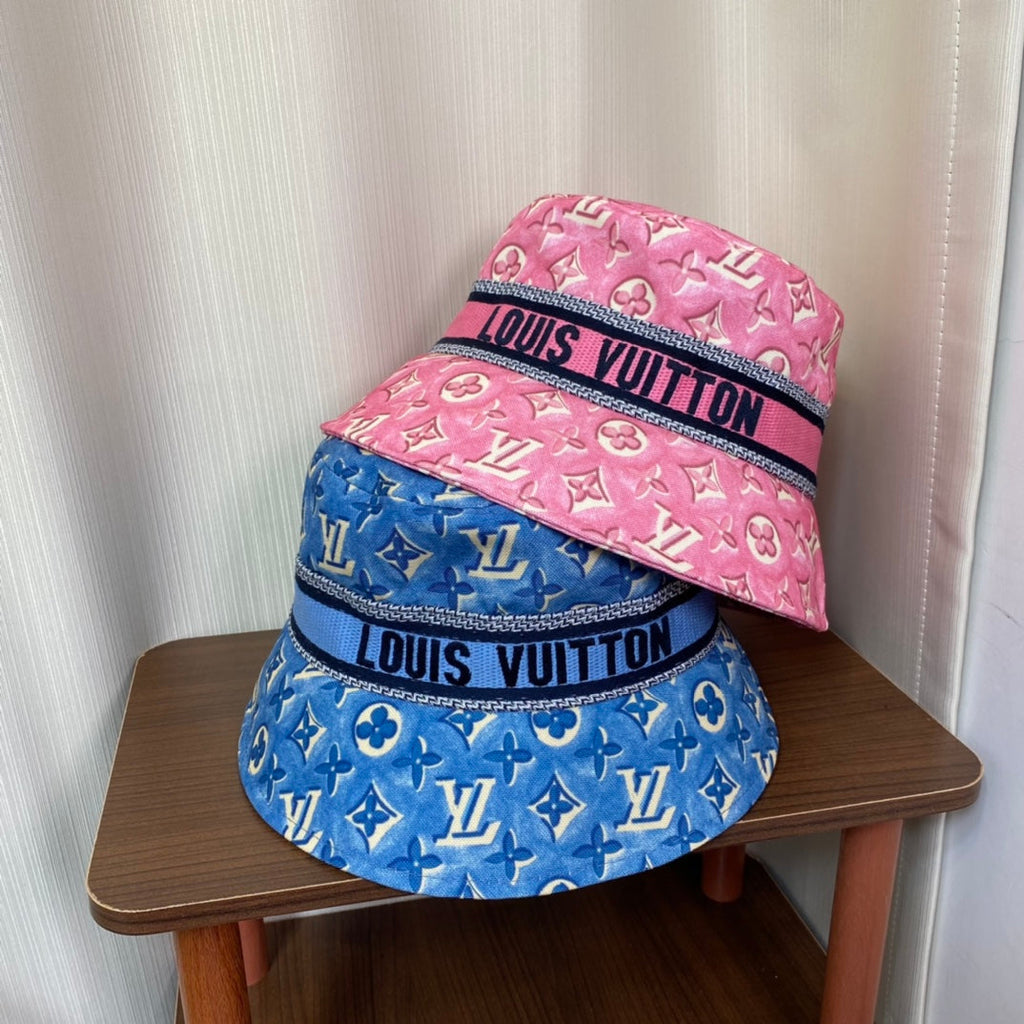 Luxury Monogram Webbing Bucket Hat