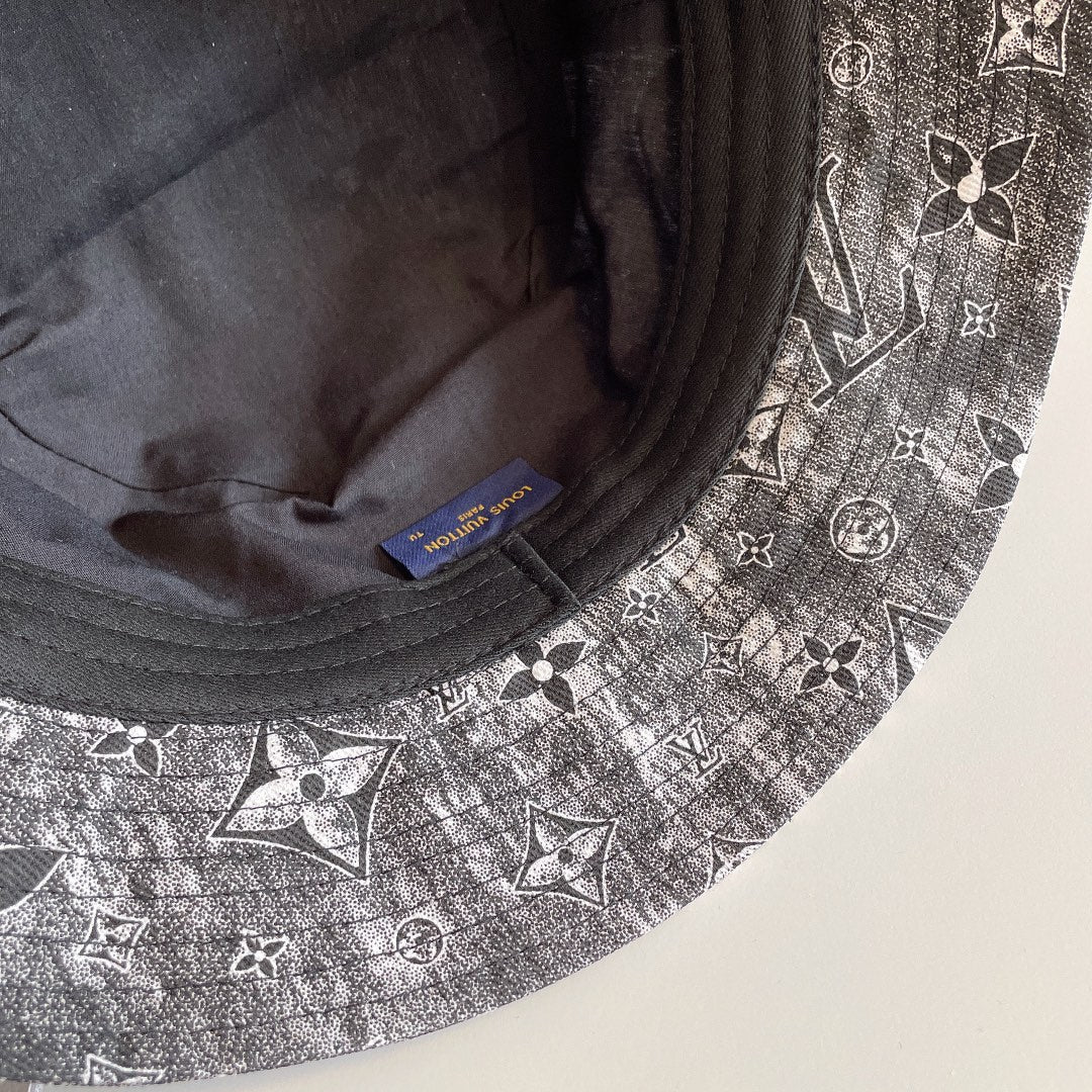 Luxury Monogram Embroidered Bucket Hat