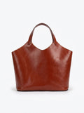 Minimal Leather Tote — Effortless Everyday Style