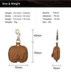 Genuine Leather Case for AirPods Pro/Pro2/3