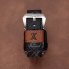 Leather Monogram Apple Watch Bands