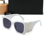Óculos de sol luxuosos com armação grande Y-01