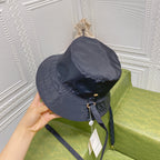 Classic GG Monogram Double-Sided Strap Bucket Hat