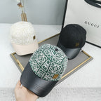 Leather Baseball Cap – Luxury Designer Cap