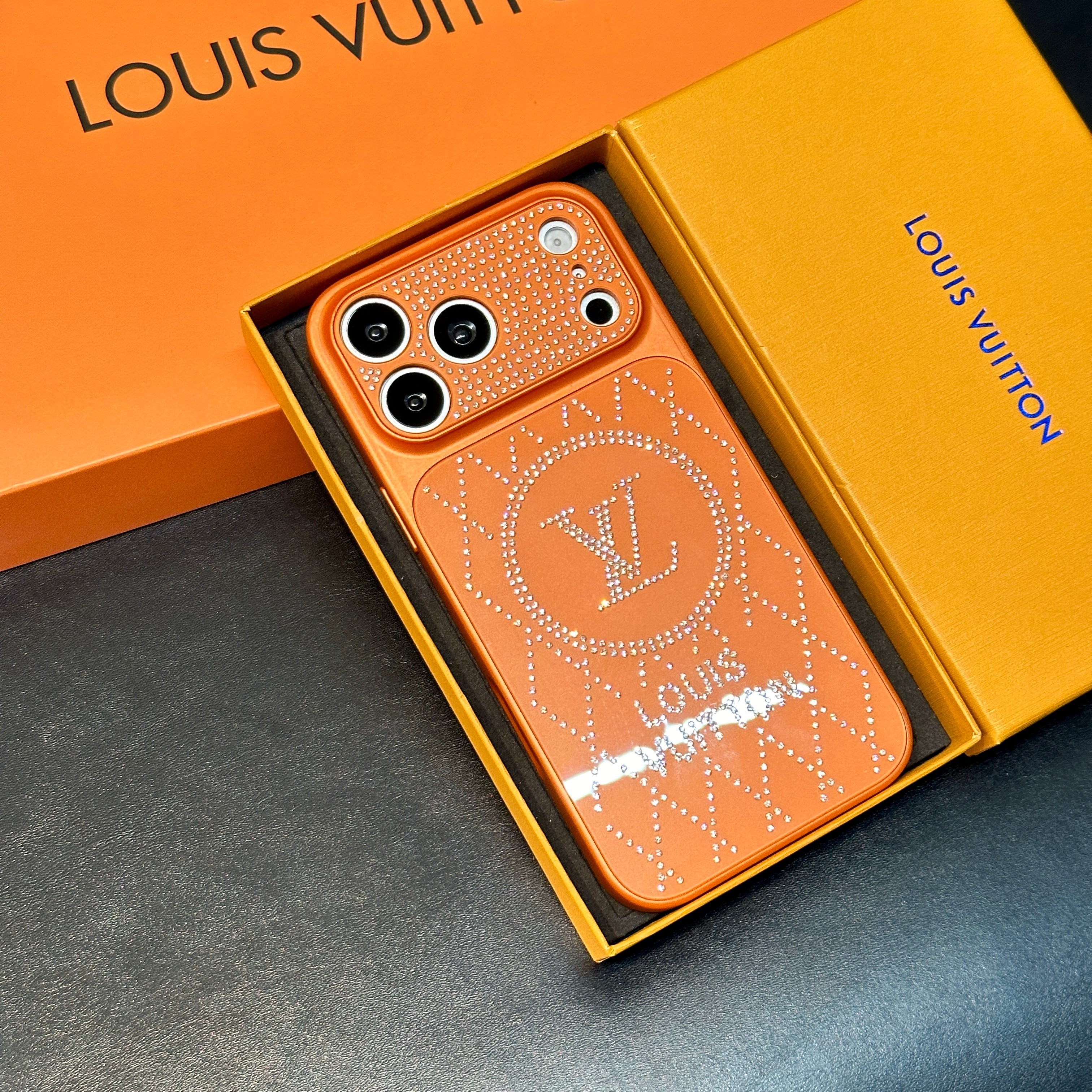 New Full Rhinestone Starburst Phone Case