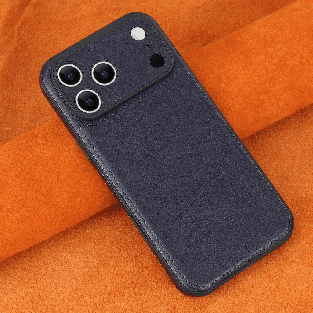 All-Model Compatible Genuine Leather iPhone Cover