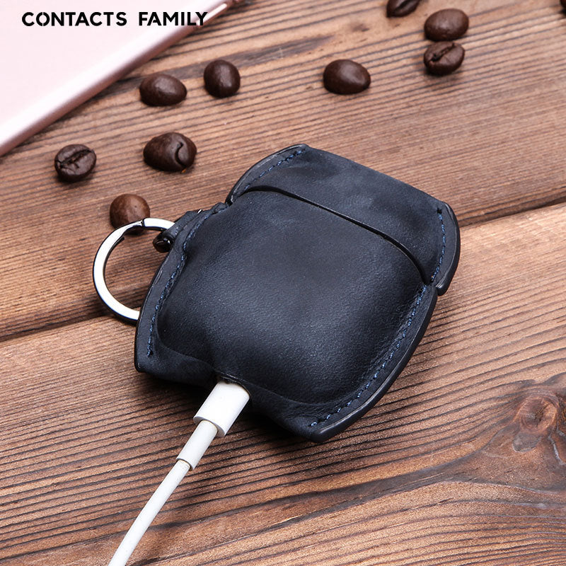 Genuine Leather AirPods 1/2 Case