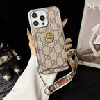 Premium iPhone-hoesje met handketting