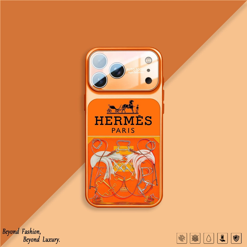 H Luxe iPhone-hoesje uit de oranje serie