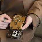 Luxury Card Holder Chain iPhone Case