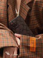 Klassiek iPhone-hoesje Bruin -QB240402