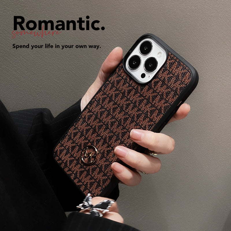 Lyxigt iPhonefodral Brun-MKK240603